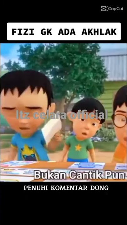 hah fizi fizi memang nga punya ahlak