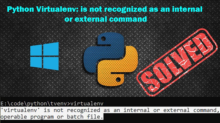 Hướng dẫn lỗi python is not recognized as an internal or external command, operable program or batch file - python error không được nhận dạng là một lệnh nội bộ hoặc bên ngoài, chương trình có thể hoạt động hoặc tệp hàng loạt