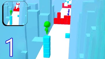 Cube Runner 3D - All Level Gameplay Walkthrough - Part 1 - Android ios