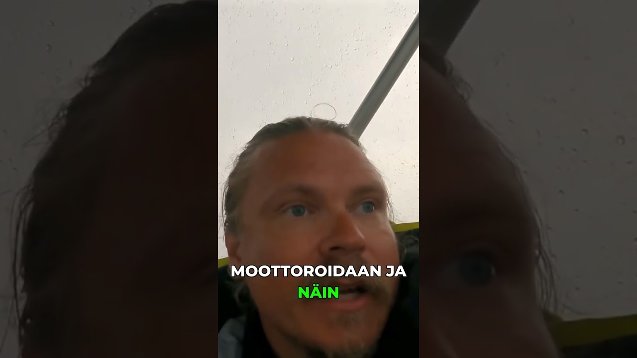 Virta ja tuuli vastakkain – kauheaa keikutusta