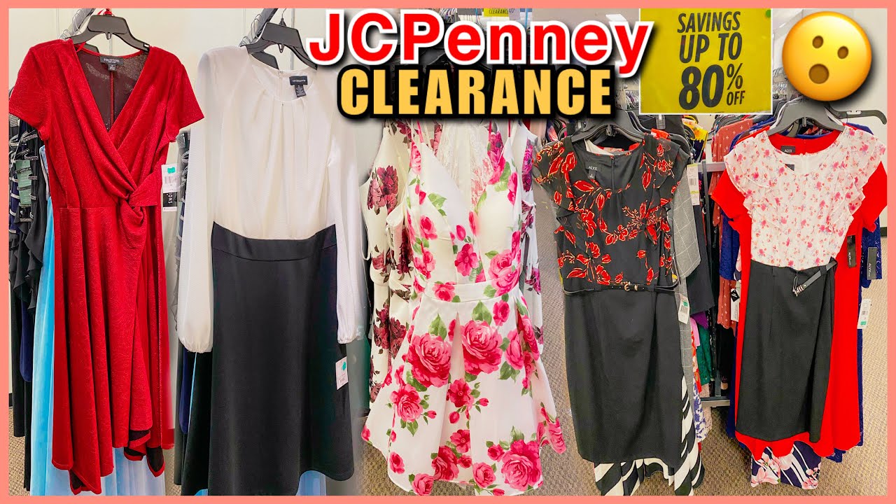 🔥JCPENNEY *DRESSES 👗 CLEARANCE SALE 70-80%OFF‼️SHOP WITH ME JAN 2021💟  CASUAL & WORK DRESSES❤️ 