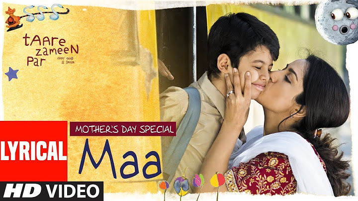 LYRICAL : Maa (Song) | Taare Zameen Par | Aamir Khan, Darsheel Safary | Shankar Mahadevan