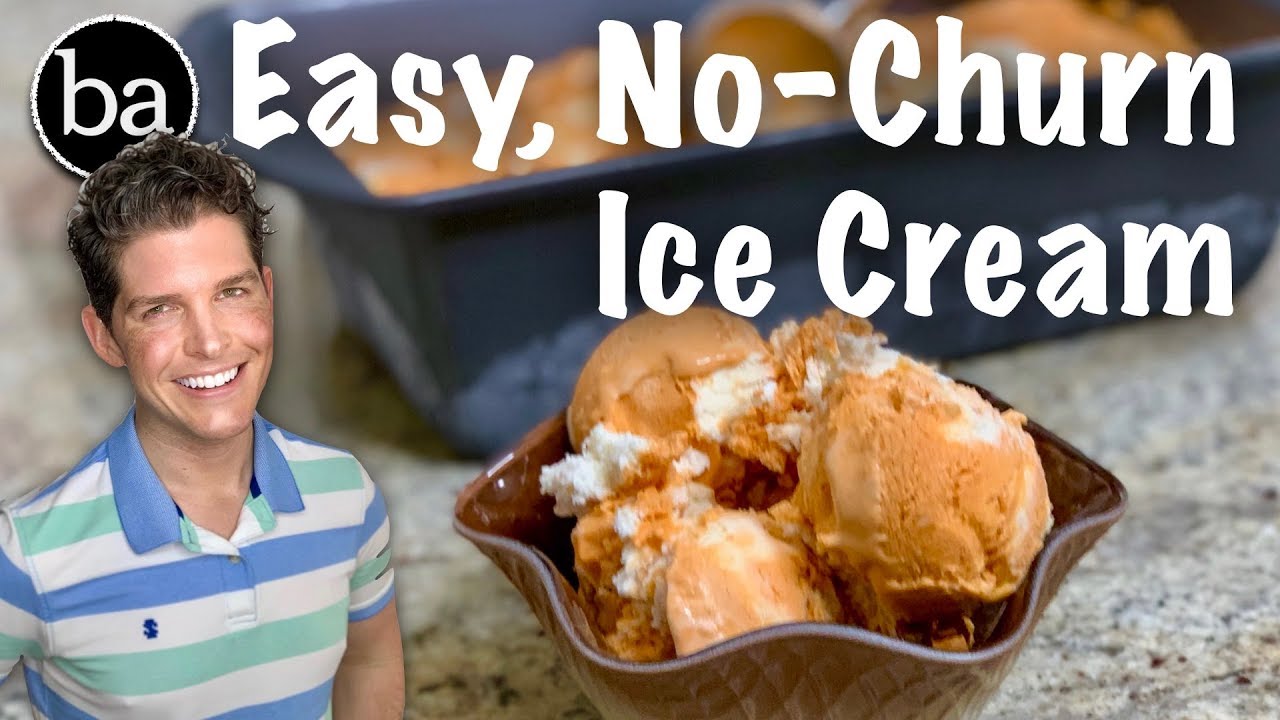 How to Make No Churn Swirled Thai Tea Ice Cream Bon Appetit Test 34