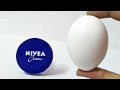 EGGS WHITE & NIVEA CREAM THAT WILL CHANGE YOUR LIFE FOREVER! NATURAL SKIN CARE BEAUTY HACKS INSTANT