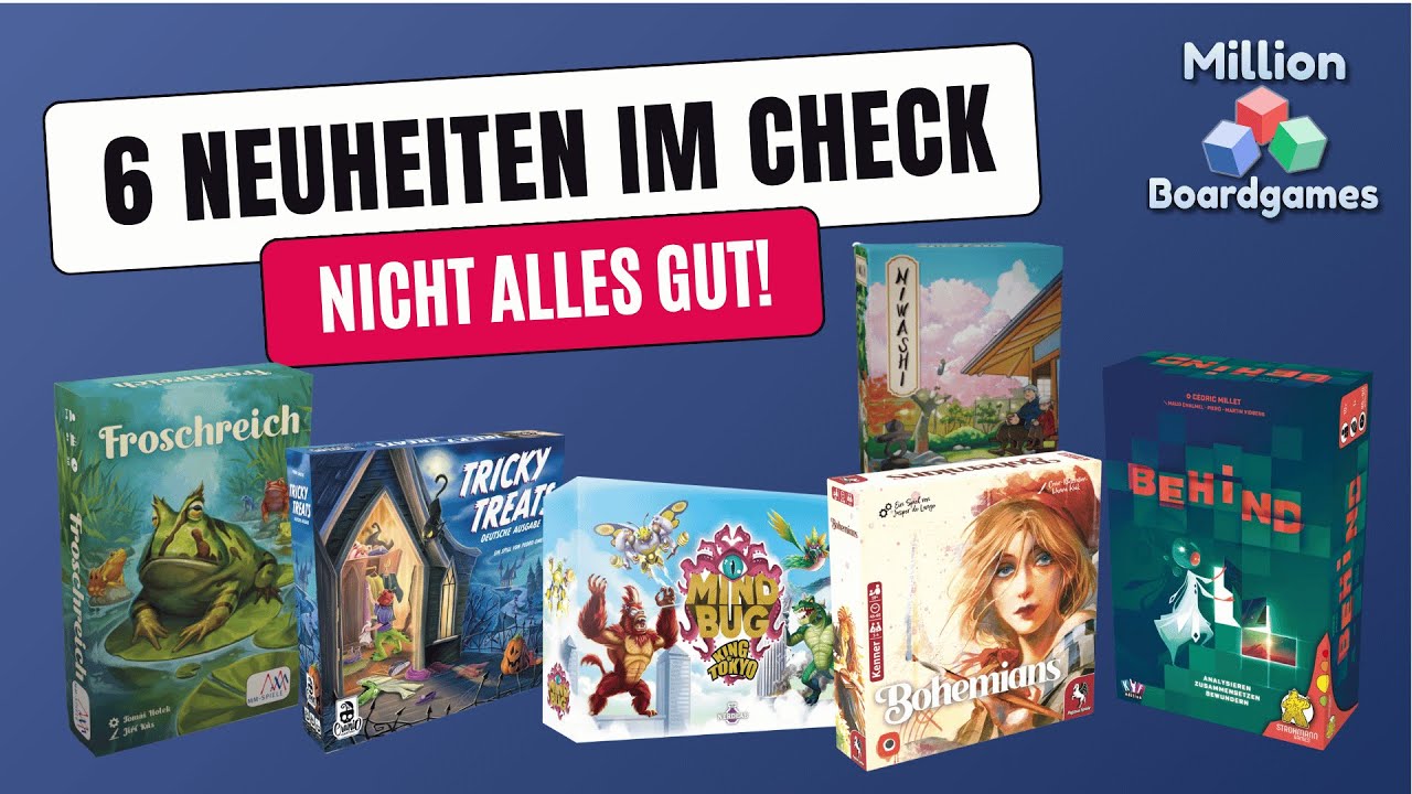 6 Neuheiten im Kurz-Check