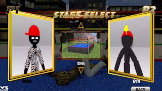 Stickman Wrestling : Stickman Fight Game - Android GamePlay Full HD screenshot 1