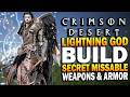 Crimson Desert Lightning Build Is AMAZING! Missable Secret Bosses, Weapons &amp; Armor
