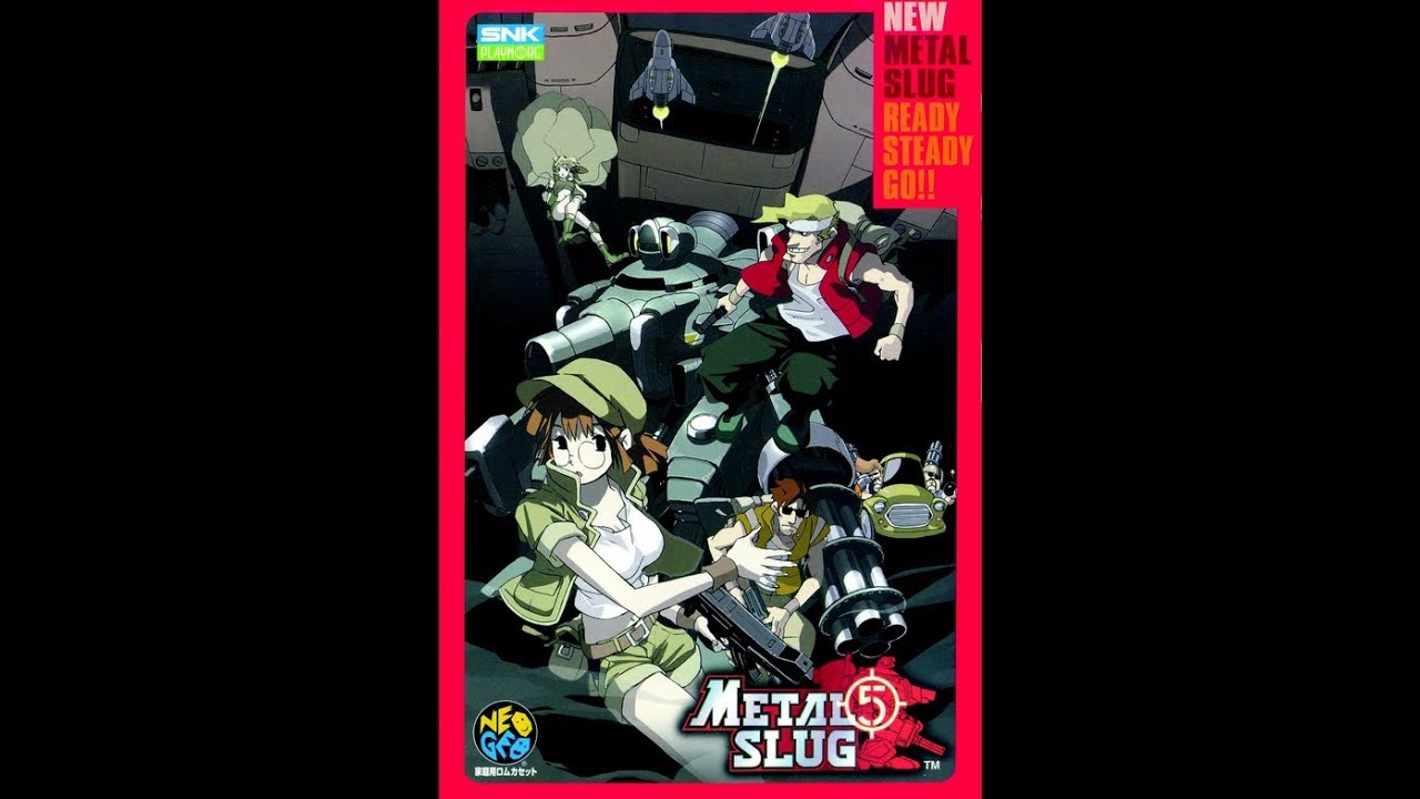 Metal Slug 5 ARCADE Playthrough (1080p/60fps)