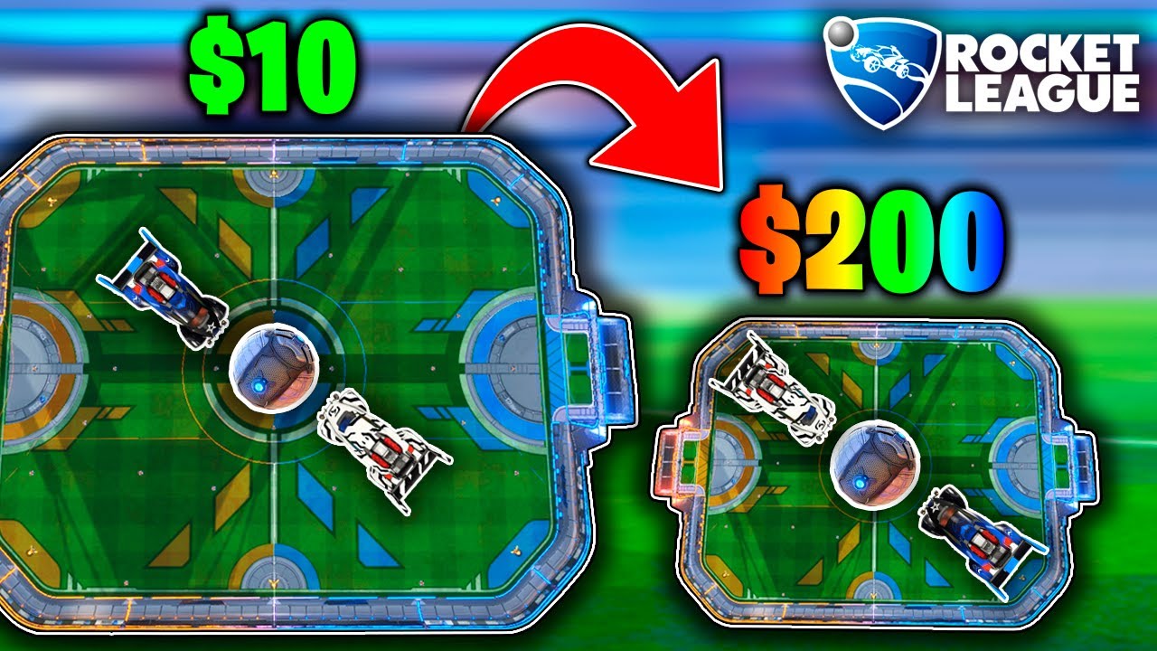 QUANTO MENOR O CAMPO FOR, MAIS DINHEIRO EU GANHO NO ROCKET LEAGUE