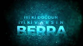İyi Ki Doğdun Berra (Kişiye Özel Rap Doğum Günü Şarkısı) Vuhhu