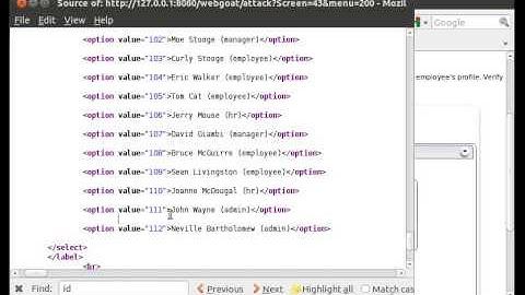 WebGoat - Bypass Data Layer Access Control - Stage 3