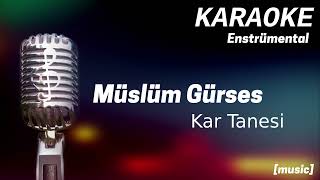 Karaoke Müslüm Gürses Kar Tanesi Resimi