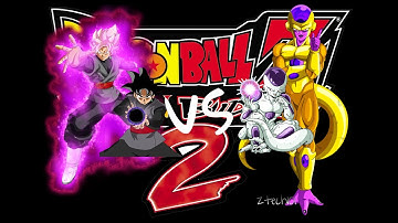 Black Goku vs Golden frieza - Dragon ball z shin budokai 2 mod