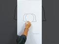 Amazing Puppy Drawing Idea 🐶🔥 | Creative Art Tutorial #shortsfeed #shorts #drawing #art