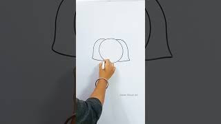 Amazing Puppy Drawing Idea 🐶🔥 | Creative Art Tutorial #shortsfeed #shorts #drawing #art