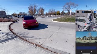 Testing Teslas A.S.S | Actually Smart Summon | Roundabout Pickup | FSD v12.5.6.3