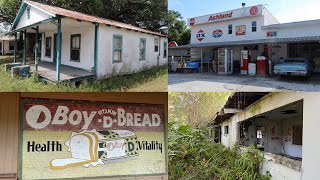 Florida Roadside Attractions & Abandoned Places: Forgotten Home In The Woods - Quiet Town of Webster