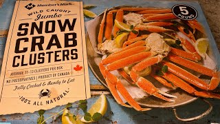 Sam's Club Crab Legs Unboxing