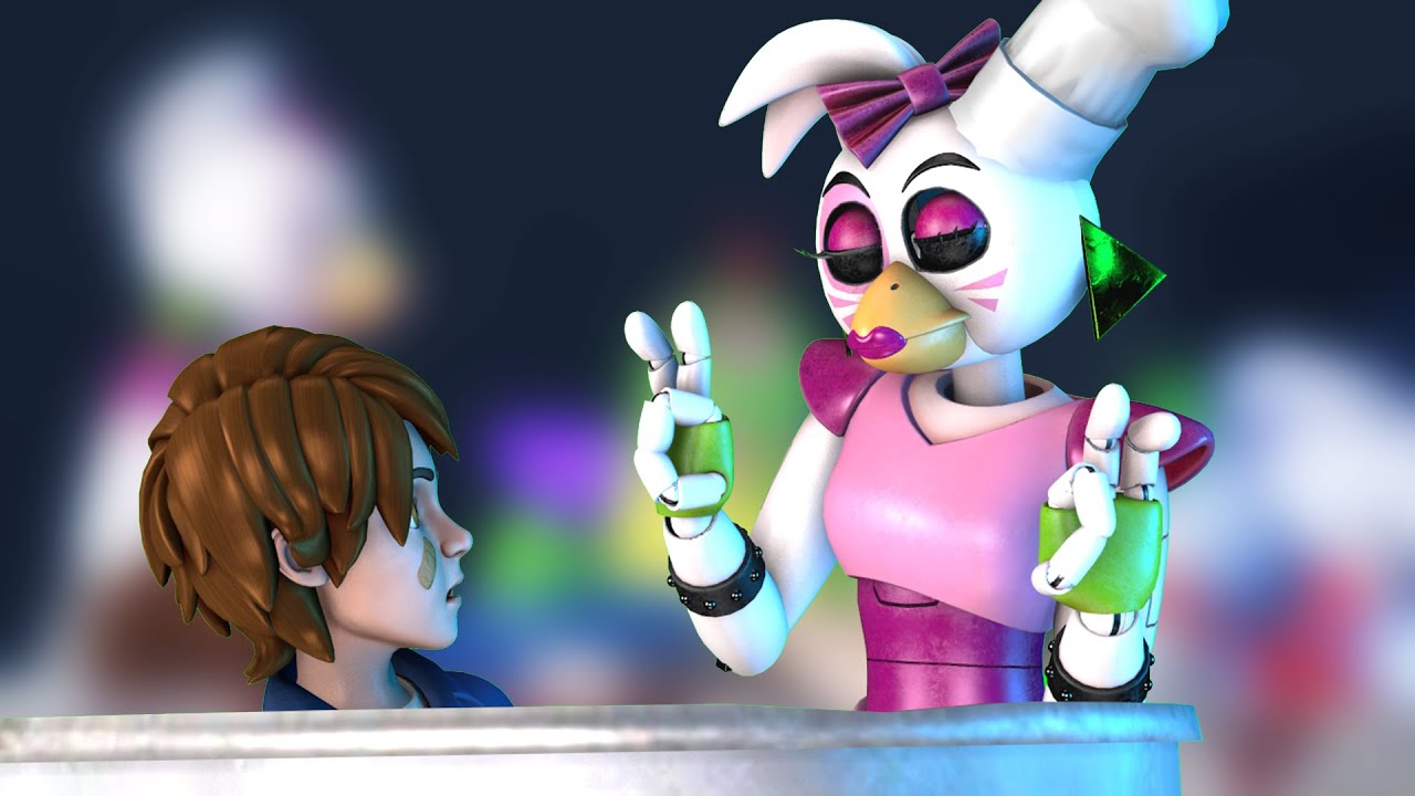 Roxy's Raceway Promo (FNAF Security Breach: Voice Lines Animated