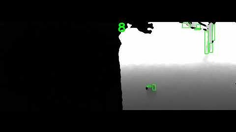 outdoor obstacle detection (on ground) in darkness using 3D / depth camera Intel RealSense D435i