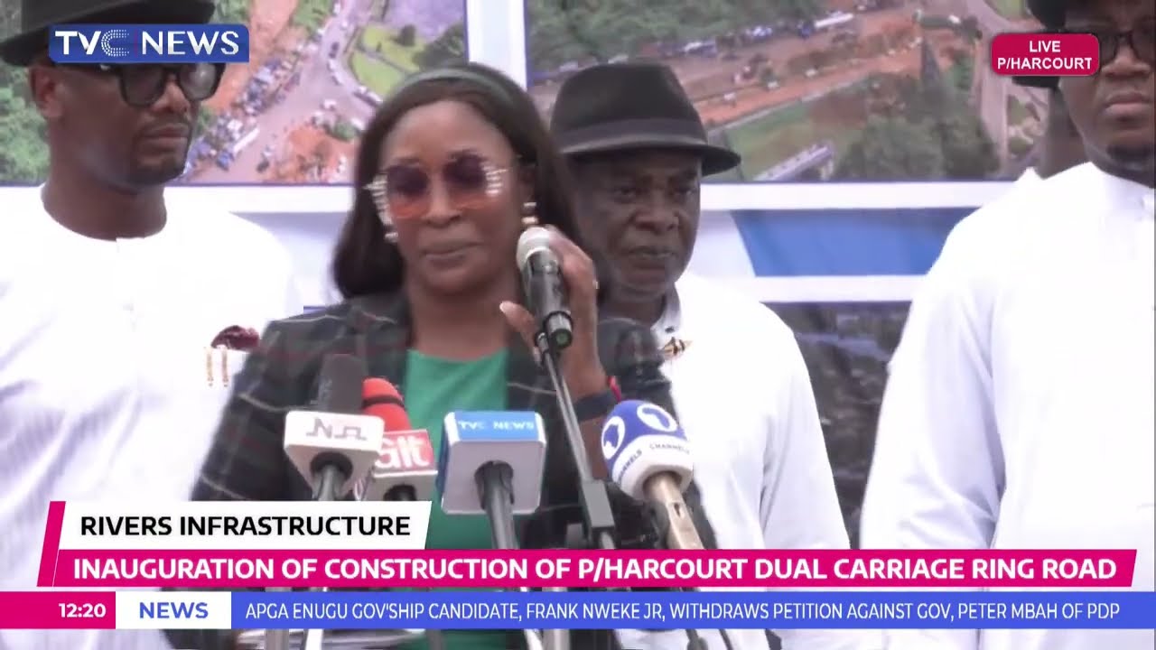 (LIVE) FLAG OFF OF THE CONSTRUCTION OF 50.15Km  PORTHARCOURT DUAL CARRIAGE RING ROAD