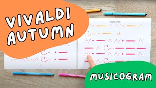 MUSICOGRAMMA - Autunno - Vivaldi - Musica classica per bambini! - MUSICOGRAMA