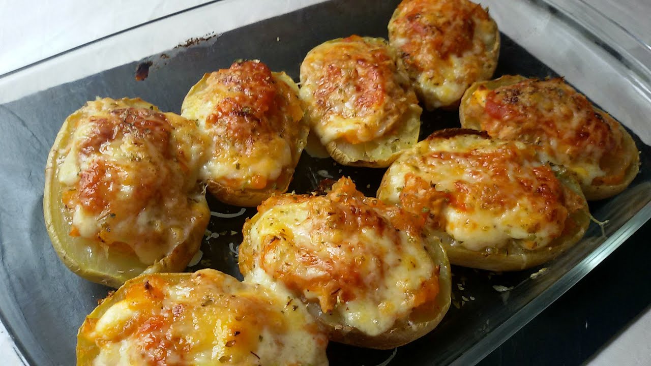 Tienes que probar estas RIQUÍSIMAS PATATAS rellenas con ATÚN y MUCHO QUESO Tienes que probar estas RIQUÍSIMAS PATATAS rellenas con ATÚN y MUCHO QUESO