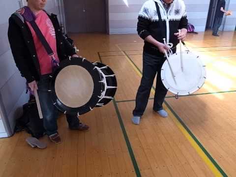 お囃子の練習 太鼓アレンジ