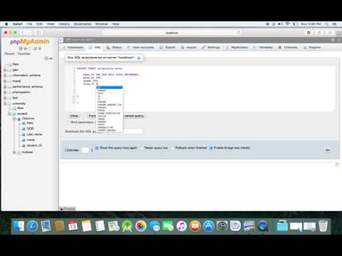 MYSQL Create Table Dynamically with FOREIGN KEY