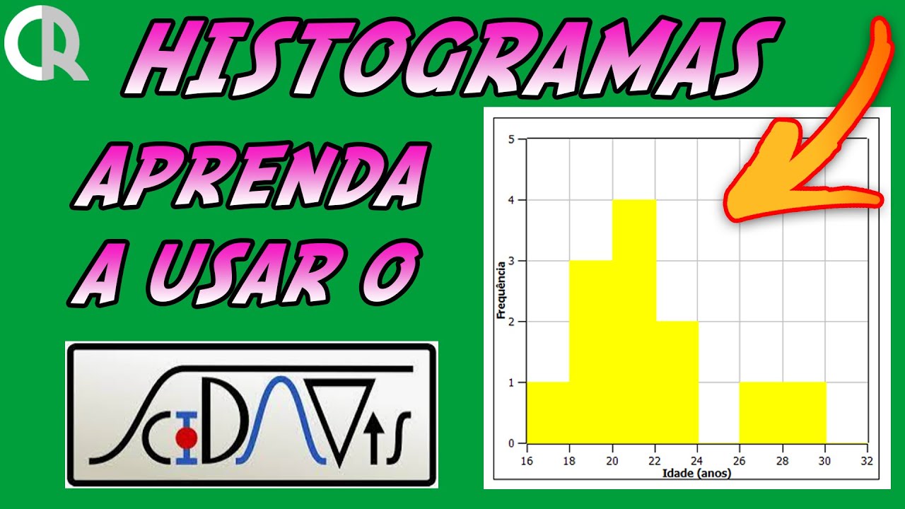 SCIDAVIS: APRENDA A CONSTRUIR UM GRÁFICO DE HISTOGRAMA (ETAPAS E DICAS IMPORTANTES) | AULA BÔNUS