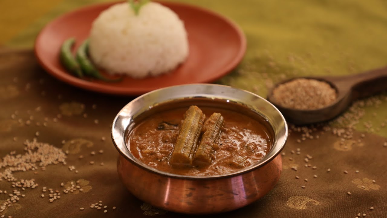 Drumstick Kara Kulambu I முருங்கைக்காய் கார குழம்பு I Gravy for Rice I