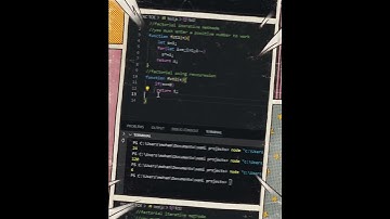 factorial in js #coding #javascript #programming #chatgpt #python #code #java #codinglife #clanguage