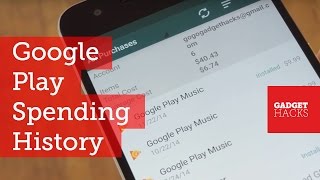 See How Much Money You've Spent on Google Play [How-To] screenshot 5
