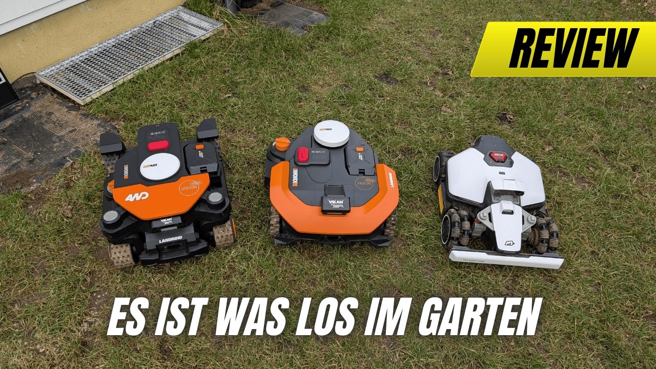 Worx Landroid Vision Cloud und 4WD Mähroboter - Vergleich zum Mammotion Luba Mini AWD? (Review)