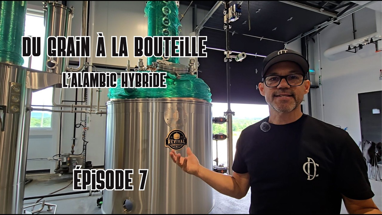 L'alambic hybride de la Distillerie des cantons