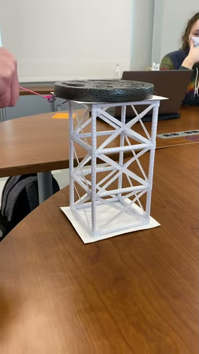 What is the best way to make a paper tower with no tape or glue