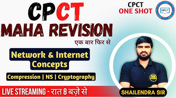 CPCT 1 Shot - Concepts + PYQs | CPCT Maha Revision | Internet & Network Concepts | Internet Question
