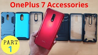 Best Accessories for OnePlus 7 | Drop Proof Back Case Cover | Skins | Hindi