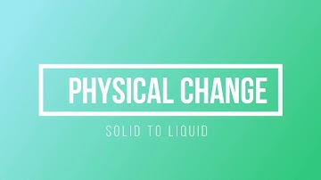 Physical change/sugar