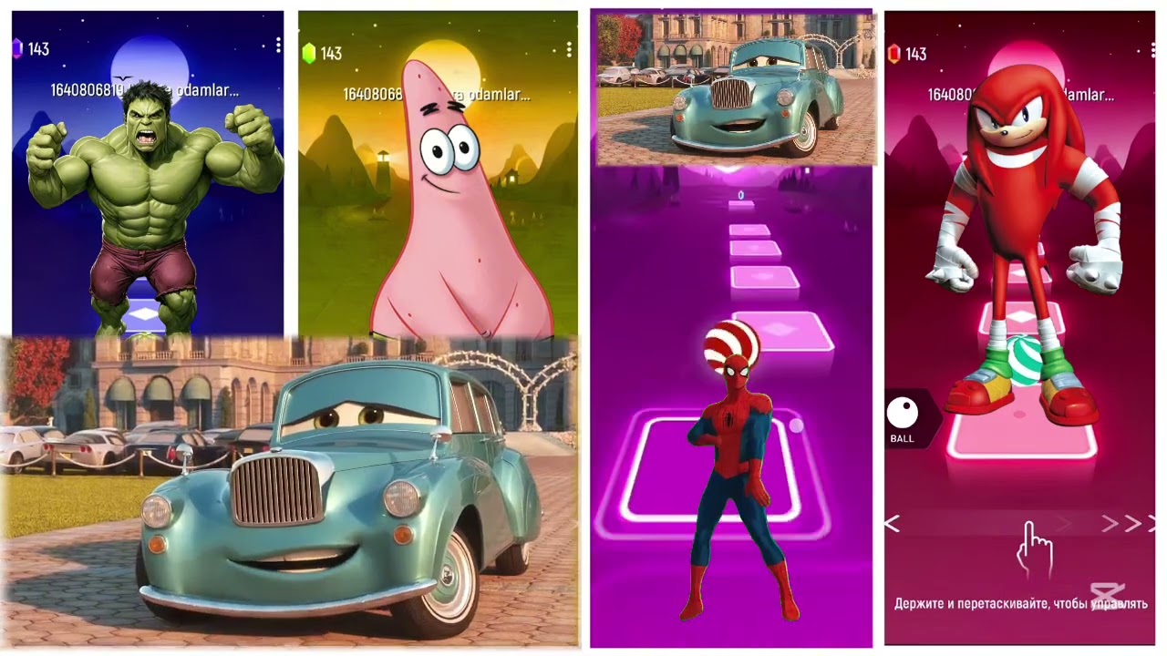 Sonic 🆚The Hedgehog🐒Knuckles🆚ShadowAmy Rose |🥽| Tiles Hop EDM Rush! |🆚 CoffinDanc  | 🎯👉🏻