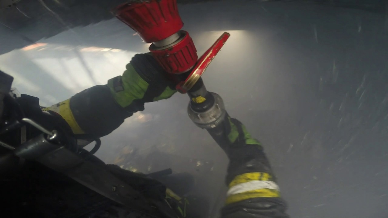 Požár domu Varnsdorf 21.3.2017