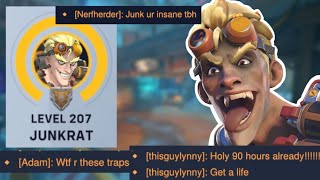 What a level 200 Junkrat looks like - Overwatch 2 montage