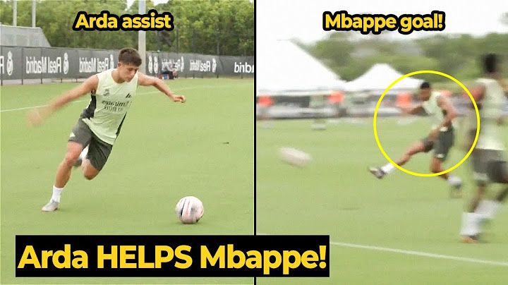 Arda Güler welcomes Mbappe back to training with a perfect assist ahead Juventus