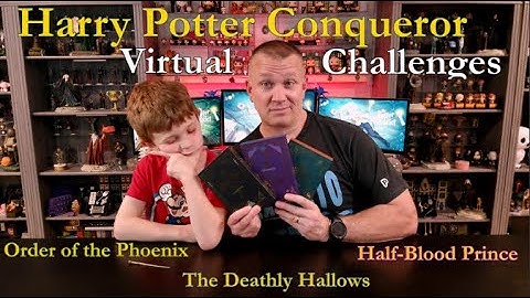 Harry Potter Conqueror Challenge Medals