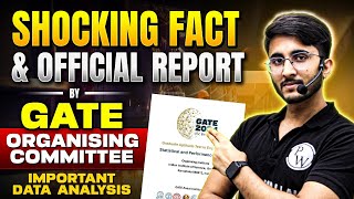 Official GATE report released by GATE organising Committee | Shocking fact and data analysis