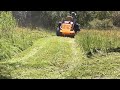 Mowing tall grass in correct sound timelapse #5