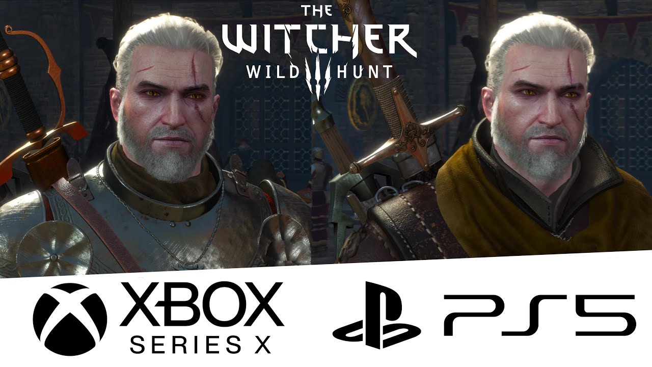 The Witcher 3 Xbox series x vs Playstation 5 - Full Comparison 4K