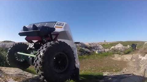 From HSP Pangolin crawler to SCX10 scale with 3d printed parts