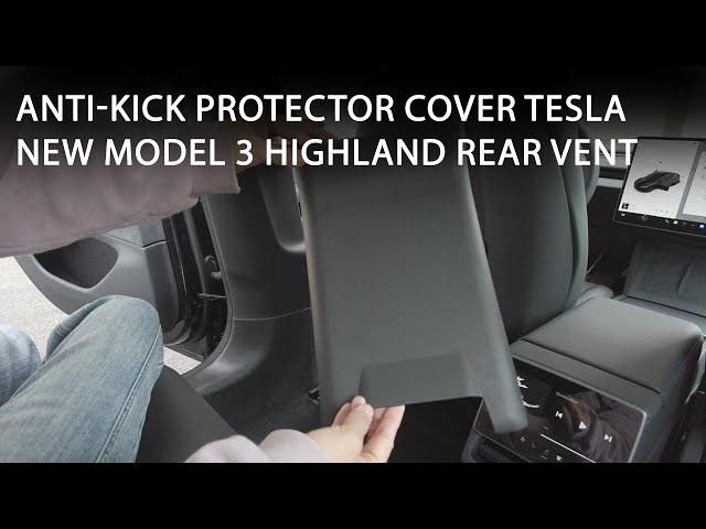 Anti-Kick Protector Cover for Tesla New Model 3 Highland #tesla