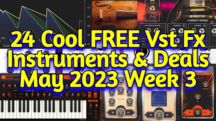 24 Best New FREE VST Plugins, Vst Instruments, Sample Packs & Best Plugin Deals - May 2023 Week 3